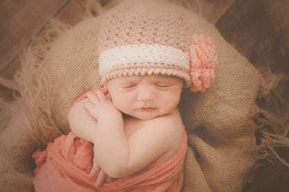 Crochet Pattern for Avery Beanie | Crochet Hat Pattern | Hat Crocheting Pattern | DIY Written Crochet Instructions