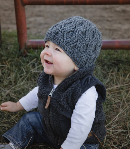 Crochet Pattern for Making Waves Beanie | Crochet Hat Pattern | Hat Crocheting Pattern | DIY Written Crochet Instructions