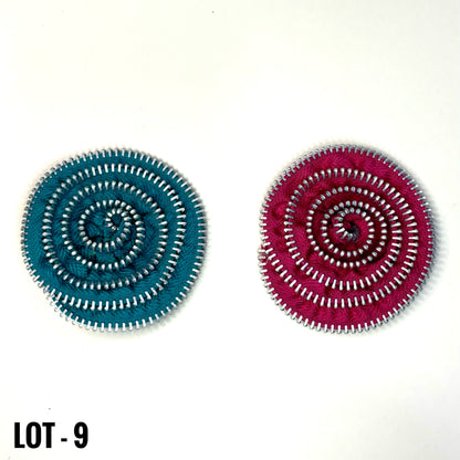 FABRIC FLOWERS:  Assorted colors and sizes (with and without clips/pins)