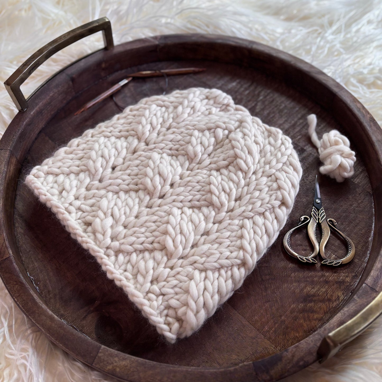 KNIT Pattern for Convergence Beanie | Knit Hat Pattern | Hat Knitting Pattern | DIY Written Knit Instructions