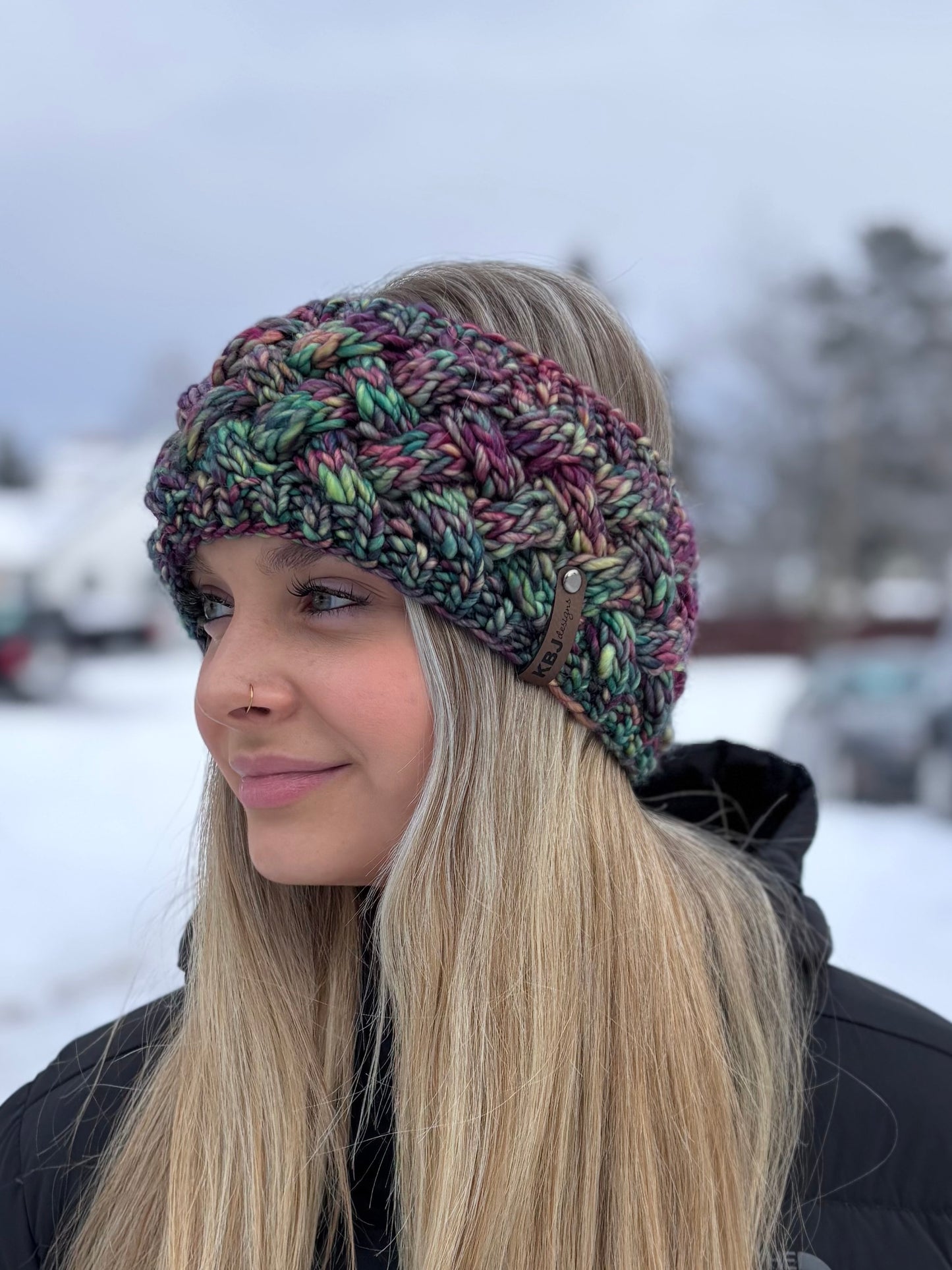 KNIT Pattern for Yukon Headband | Knitting Pattern PDF Instructions | DIY Written Tutorial | Ear Warmer Knitting Pattern | Knit Pattern