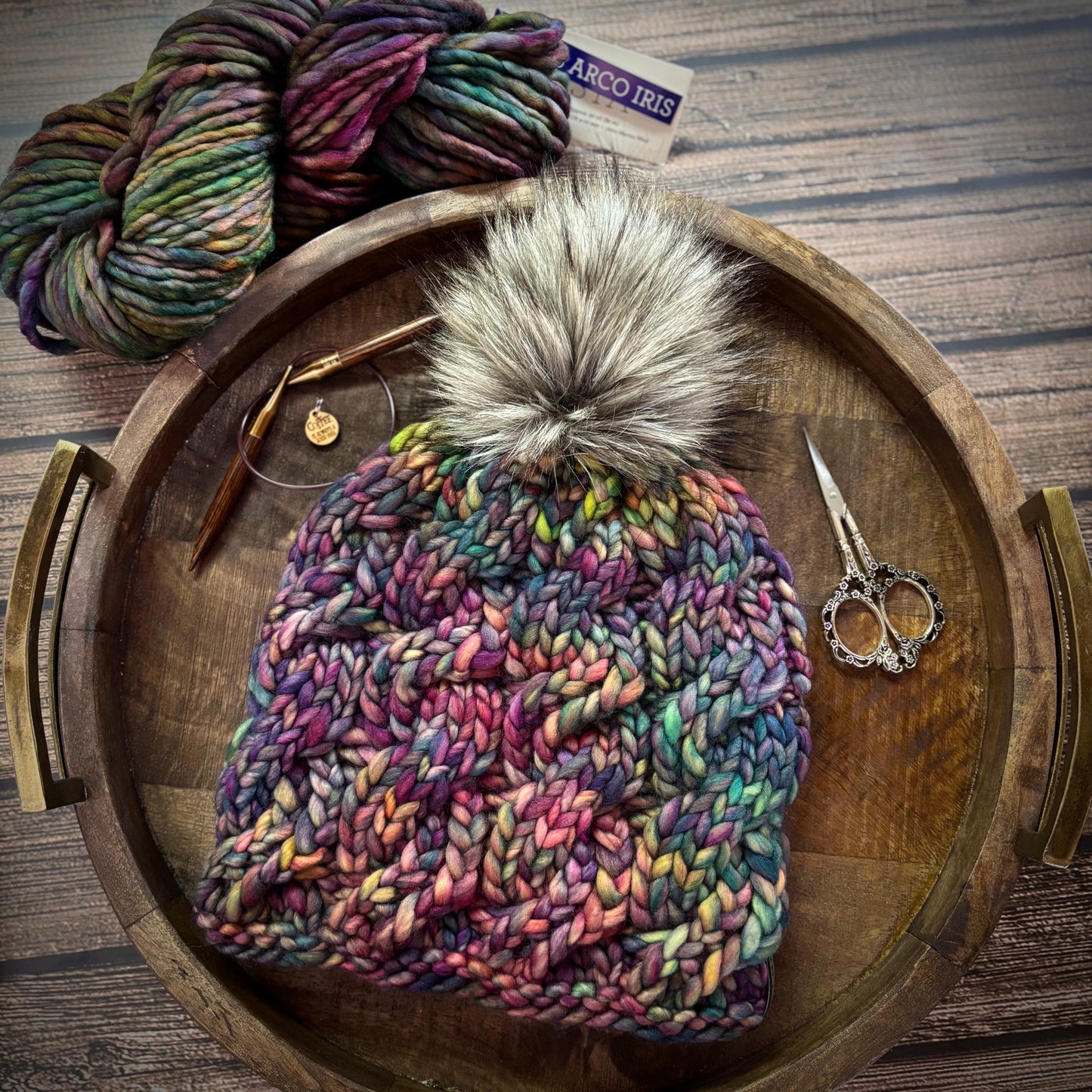 KNIT Pattern for Northland Beanie | Knit Hat Pattern | Hat Knitting Pattern | DIY Written Knit Instructions