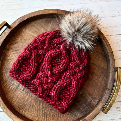 KNIT Pattern for Voyageur Beanie | Knit Hat Pattern | Hat Knitting Pattern | DIY Written Knit Instructions