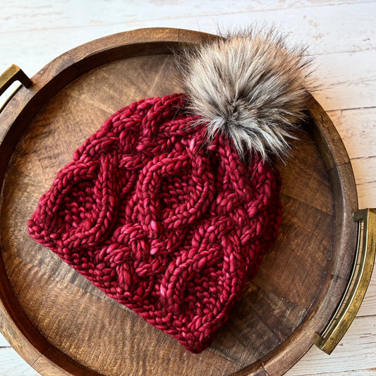 KNIT Pattern for Voyageur Beanie | Knit Hat Pattern | Hat Knitting Pattern | DIY Written Knit Instructions