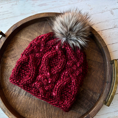 KNIT Pattern for Voyageur Beanie | Knit Hat Pattern | Hat Knitting Pattern | DIY Written Knit Instructions