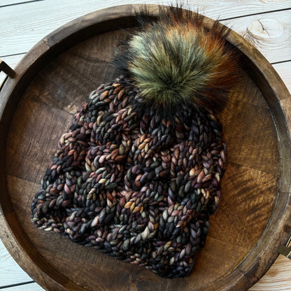 KNIT Pattern for Northland Beanie | Knit Hat Pattern | Hat Knitting Pattern | DIY Written Knit Instructions