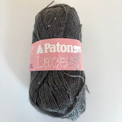 YARN (DISCONTINUED):  Patons Lace (with and without sequins) in various colors