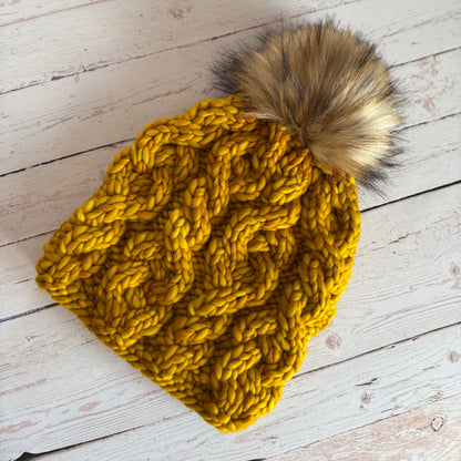 KNIT Pattern for Iron Range Beanie | Knit Hat Pattern | Hat Knitting Pattern | DIY Written Knit Instructions