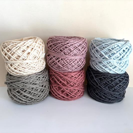 YARN (DISCONTINUED COLORS):  Knit Picks Billow Cotton Yarn (Lot of 6)