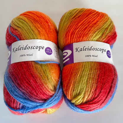YARN (DISCONTINUED):  Elegant Yarns Kaleidoscope (Lot of 2)