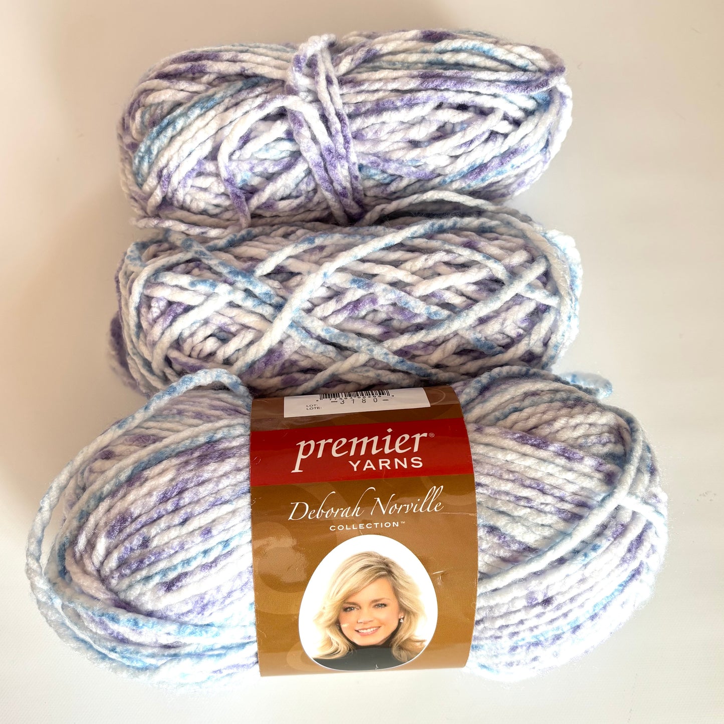 YARN (DISCONTINUED):  Premier Yarns Serenity #5 Bulky Weight Yarn (multiple colors)