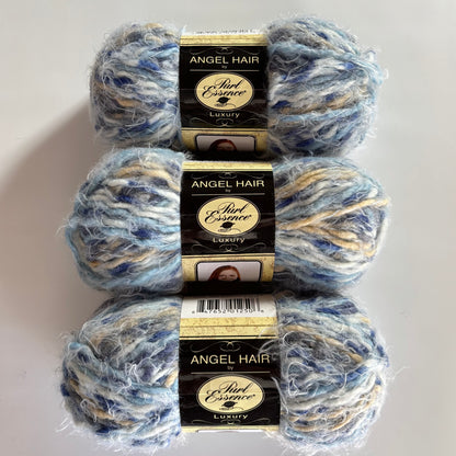 YARN (DISCONTINUED):  Sensations/Purl Essence Angel Hair Bulky Yarn (multiple colors)
