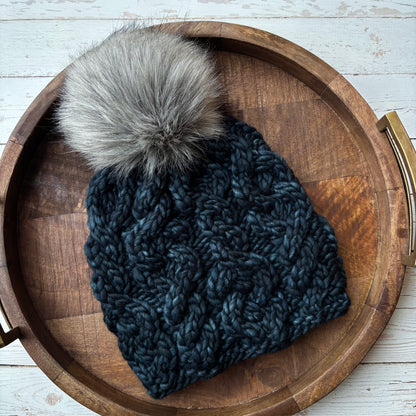 KNIT Pattern for Iron Range Beanie | Knit Hat Pattern | Hat Knitting Pattern | DIY Written Knit Instructions