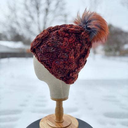 KNIT Pattern for Iron Range Beanie | Knit Hat Pattern | Hat Knitting Pattern | DIY Written Knit Instructions