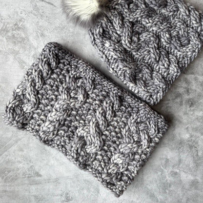 KNIT Pattern for Iron Ranger Cowl | Knit Cowl Pattern | Cowl Knitting Pattern | DIY Written Knit Instructions