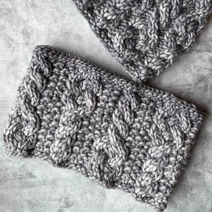 KNIT Pattern for Iron Ranger Cowl | Knit Cowl Pattern | Cowl Knitting Pattern | DIY Written Knit Instructions