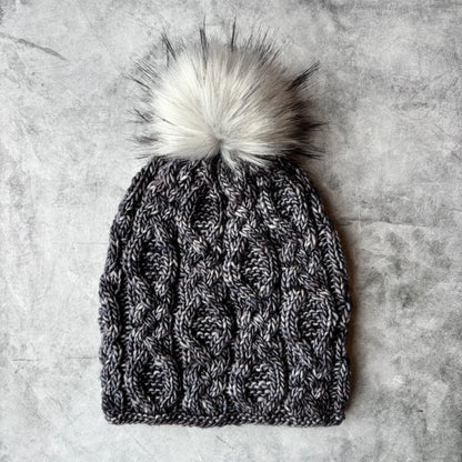 KNIT Pattern for Voyageur Beanie | Knit Hat Pattern | Hat Knitting Pattern | DIY Written Knit Instructions