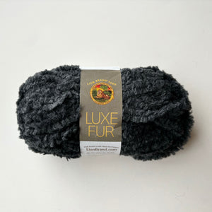 YARN (DISCONTINUED):  Lion Brand Luxe Fur Yarn in various colors (individual skeins)