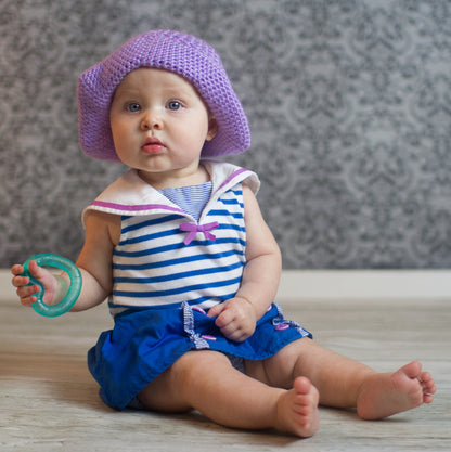 Crochet Pattern for Madeline Sun Hat | Crochet Hat Pattern | Hat Crocheting Pattern | DIY Written Crochet Instructions