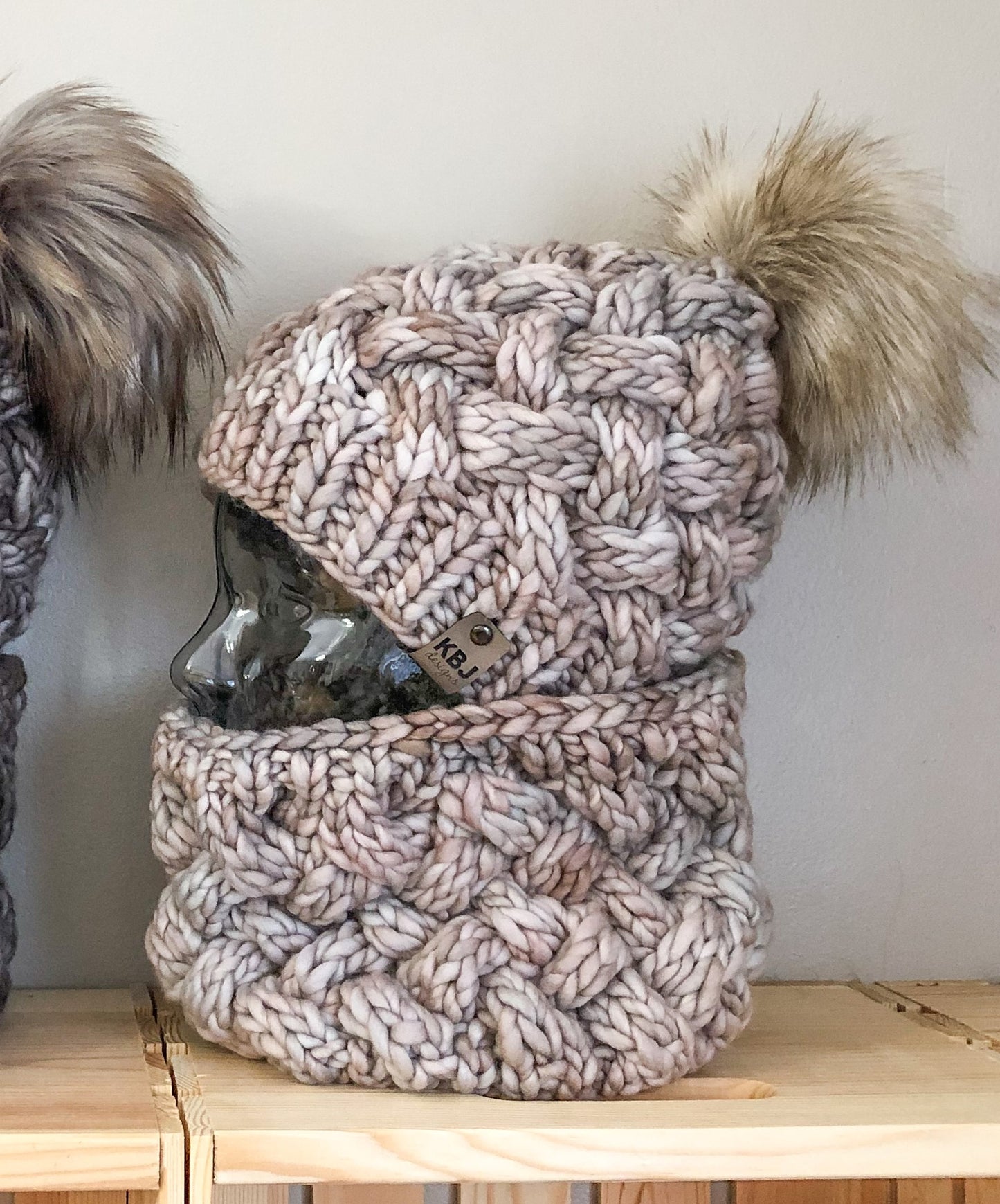Yukon Cowl | LUXURY Handmade 100% Merino Wool Knit Cowl | Malabrigo Rasta  | One Size Fits Most | Ready To Ship