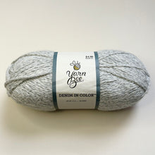 Load image into Gallery viewer, YARN (DISCONTINUED):  Hobby Lobby Yarn Bee &#39;Denim in Color&#39; #4 worsted weight yarn (individual skeins, denim, gray or black)
