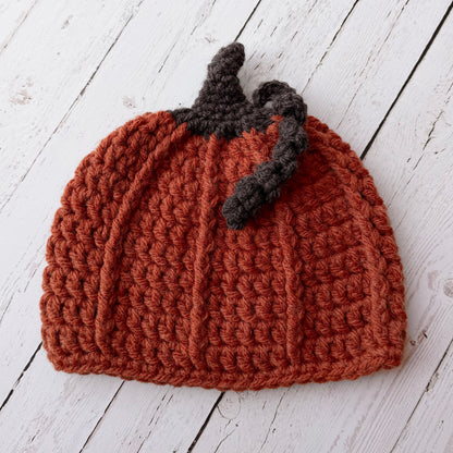Crochet Pattern for Chunky Rustic Pumpkin Beanie | Crochet Hat Pattern | Hat Crocheting Pattern | DIY Written Crochet Instructions