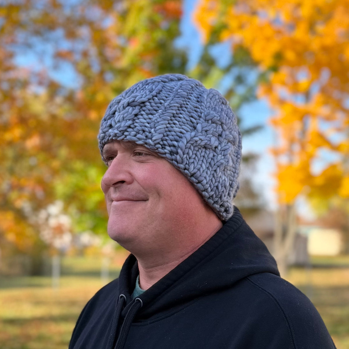 KNIT Pattern for Split Rock Cable Beanie | Knit Hat Pattern | Hat Knitting Pattern | DIY Written Knit Instructions