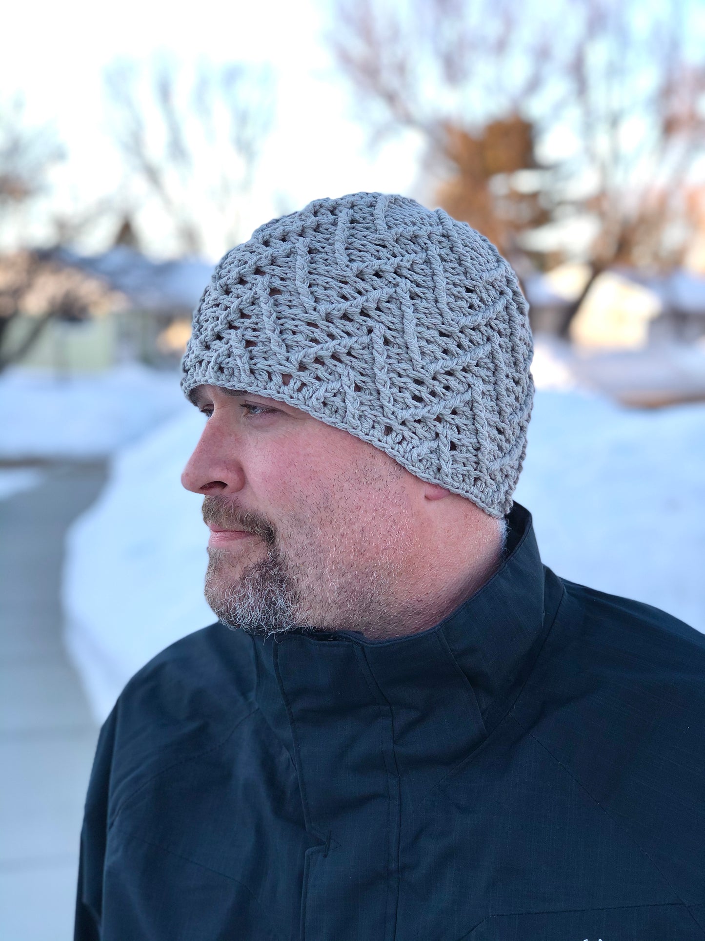 Crochet Pattern for Denali Peak Beanie | Crochet Hat Pattern | Hat Crocheting Pattern | DIY Written Crochet Instructions
