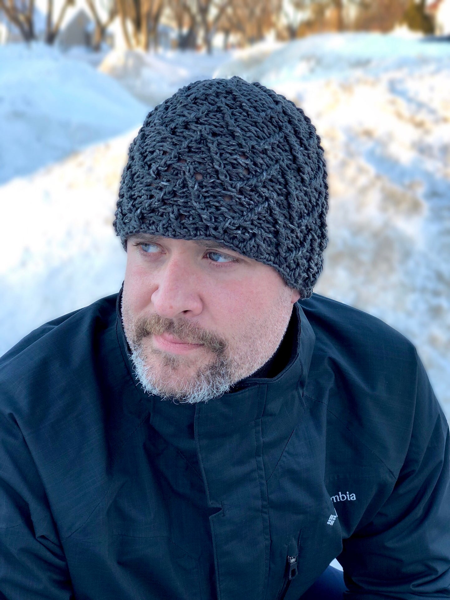 Crochet Pattern for Denali Peak Beanie | Crochet Hat Pattern | Hat Crocheting Pattern | DIY Written Crochet Instructions