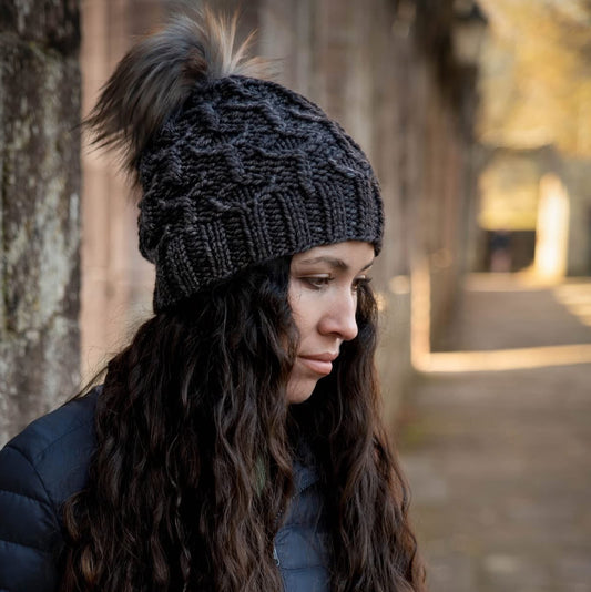 KNIT Pattern for Wine Twister Beanie or Slouch | Knit Hat Pattern | Hat Knitting Pattern | DIY Written Knit Instructions