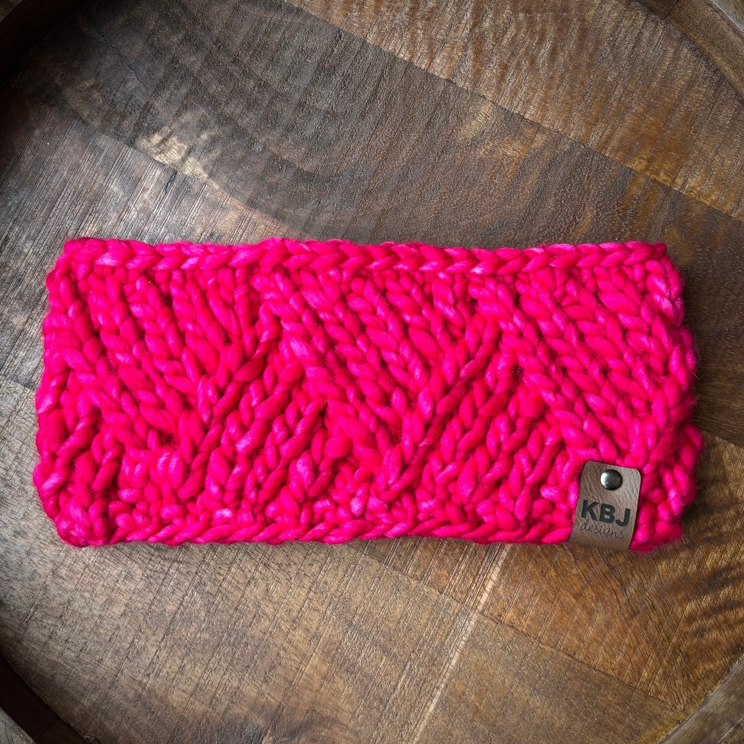Divergent Headband LUXURY Handmade 100% Merino Wool Knit Headband in Malabrigo Rasta | Adult Size | Ready To Ship