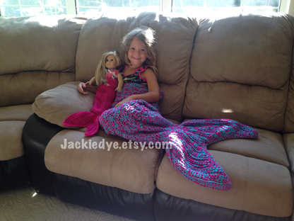 Crochet Pattern for Mermaid Tail Blanket (DIY Tutorial) | Crochet Mermaid Tail Pattern | Mermaid Tail Crocheting Pattern | DIY Written Crochet Instructions