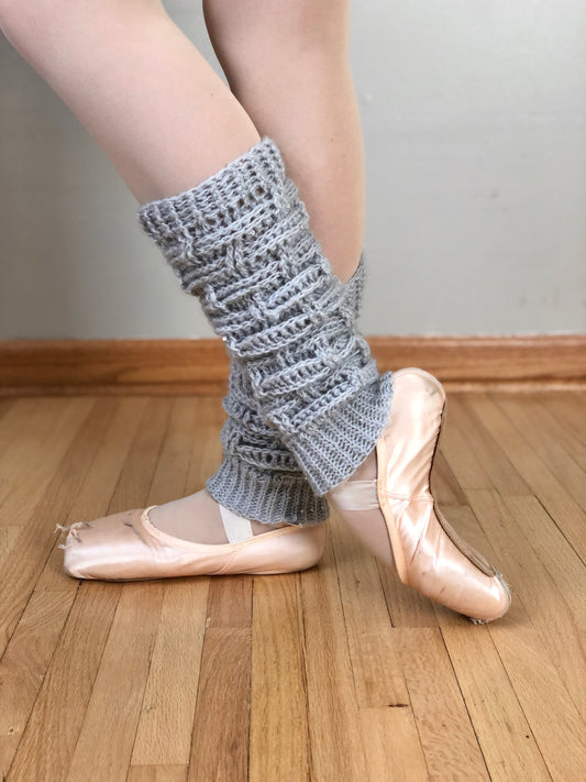 Ballet Weave Leg Warmers | Handmade Mohair Leg Warmers | One Size Fits Most Children | Ready To Ship