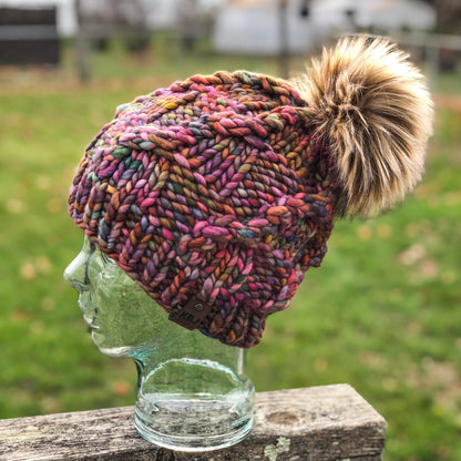 KNIT Pattern for Nolita Slouch | Knit Hat Pattern | Hat Knitting Pattern | DIY Written Knit Instructions