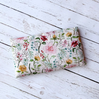 Small Pack | Jasmine Rice Filling | Unscented or Lavender Scented Options | Handmade Therapy Pack  | Use Hot or Cold | Luxury Gift