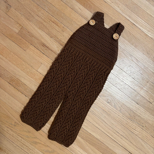 Arrowhead Overalls | Approximately Size 12-18 Months | Photo Prop | Ready To Ship