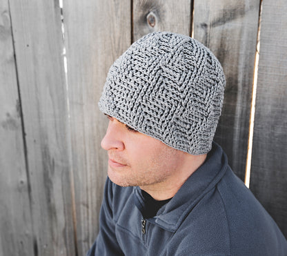 Crochet Pattern for Thunderstruck Beanie | Crochet Hat Pattern | Hat Crocheting Pattern | DIY Written Crochet Instructions