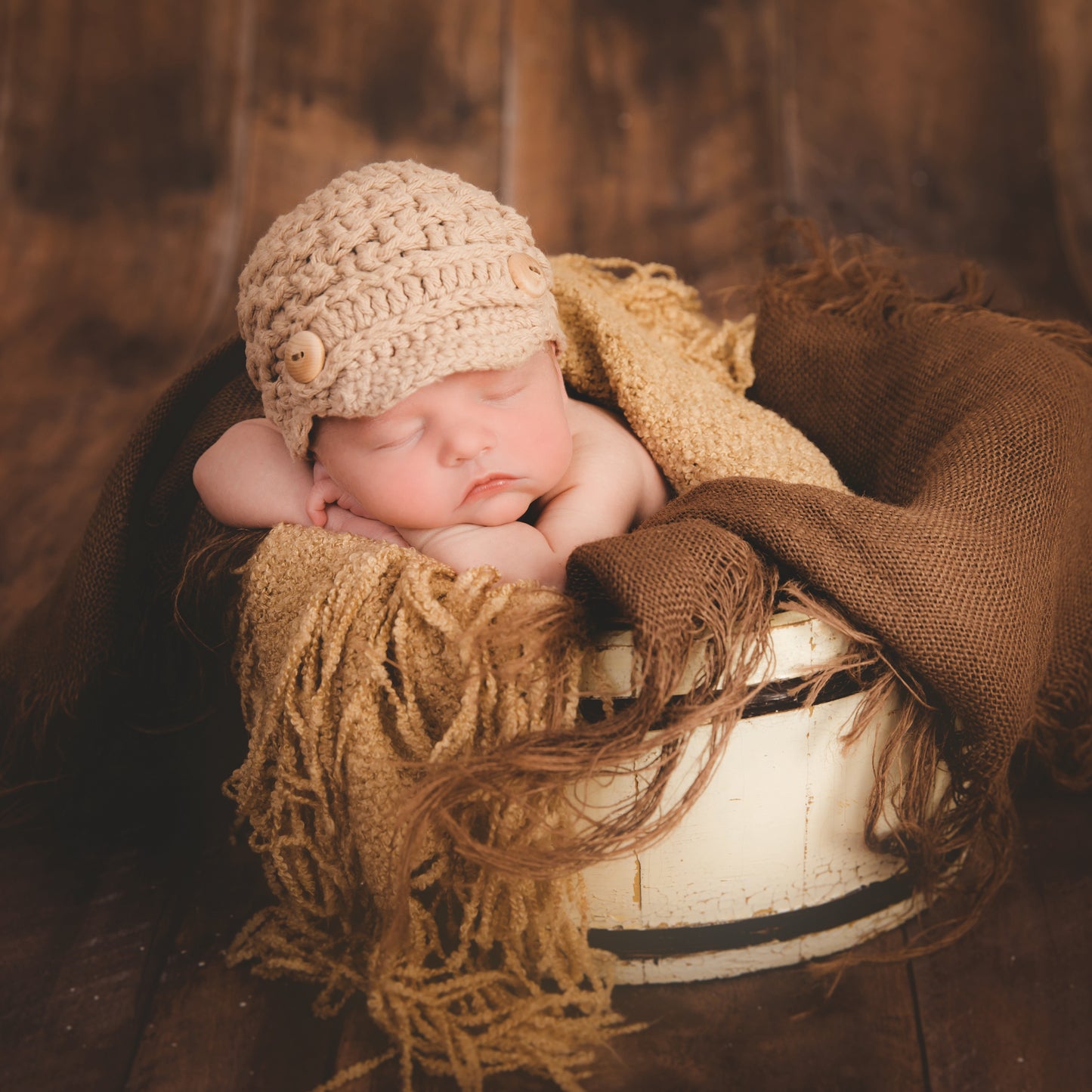 Crochet Pattern for Textured Newsboy Beanie | Crochet Hat Pattern | Hat Crocheting Pattern | DIY Written Crochet Instructions
