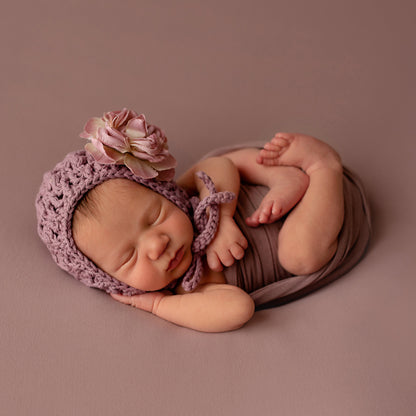 Crochet Pattern for Revelation Baby Bonnet | Crochet Baby Bonnet Pattern | Baby Hat Crocheting Pattern | DIY Written Crochet Instructions