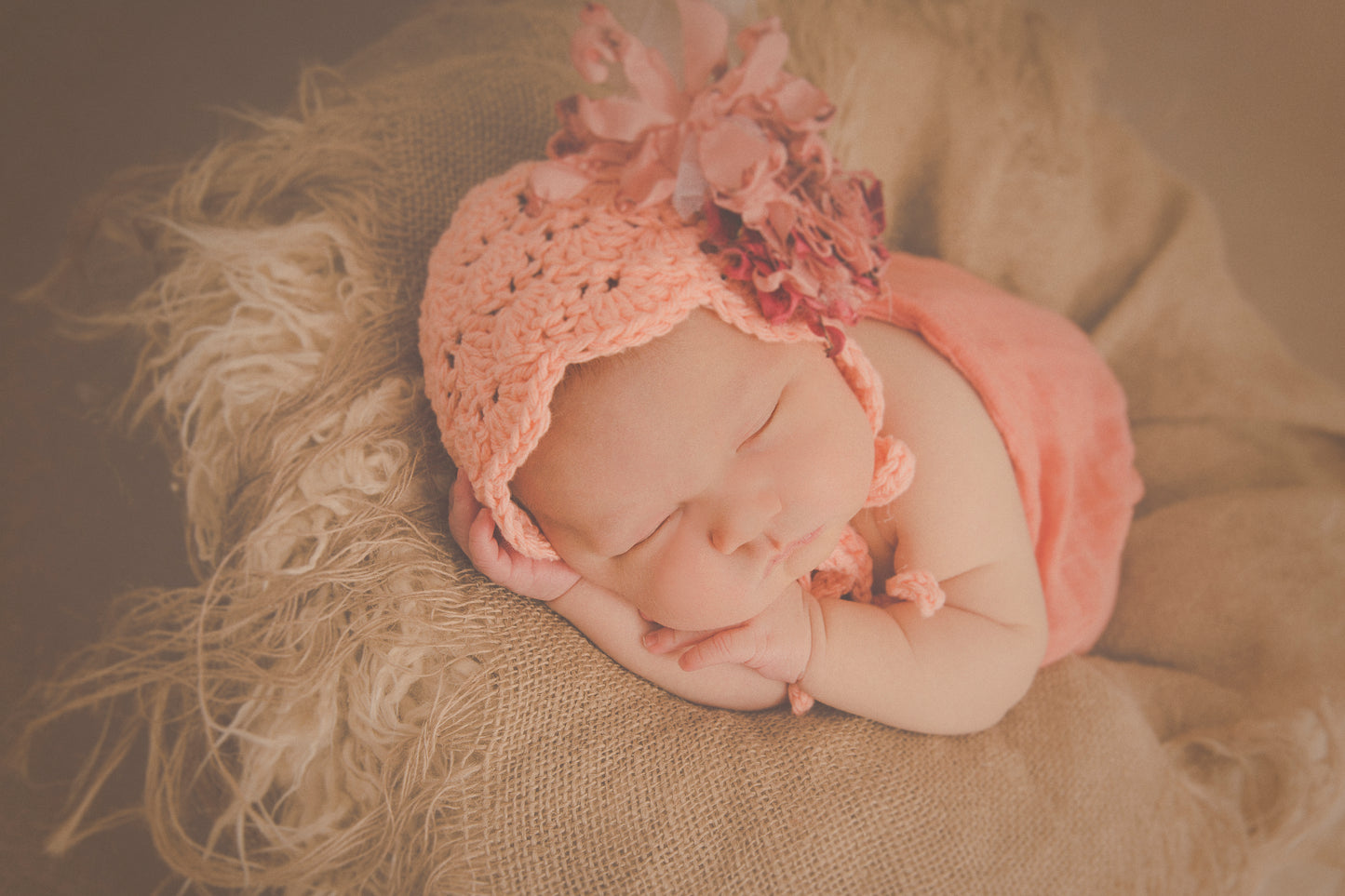 Crochet Pattern for Lacy Shells Baby Bonnet | Crochet Baby Bonnet Pattern | Baby Hat Crocheting Pattern | DIY Written Crochet Instructions