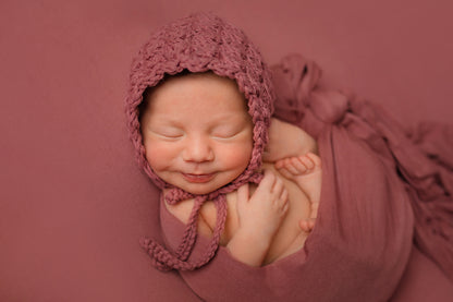Crochet Pattern for Victorian Baby Bonnet | Crochet Baby Bonnet Pattern | Baby Hat Crocheting Pattern | DIY Written Crochet Instructions