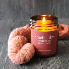 Load image into Gallery viewer, Hand-poured Coconut Soy Wax Candles for Knitters by NNK Press
