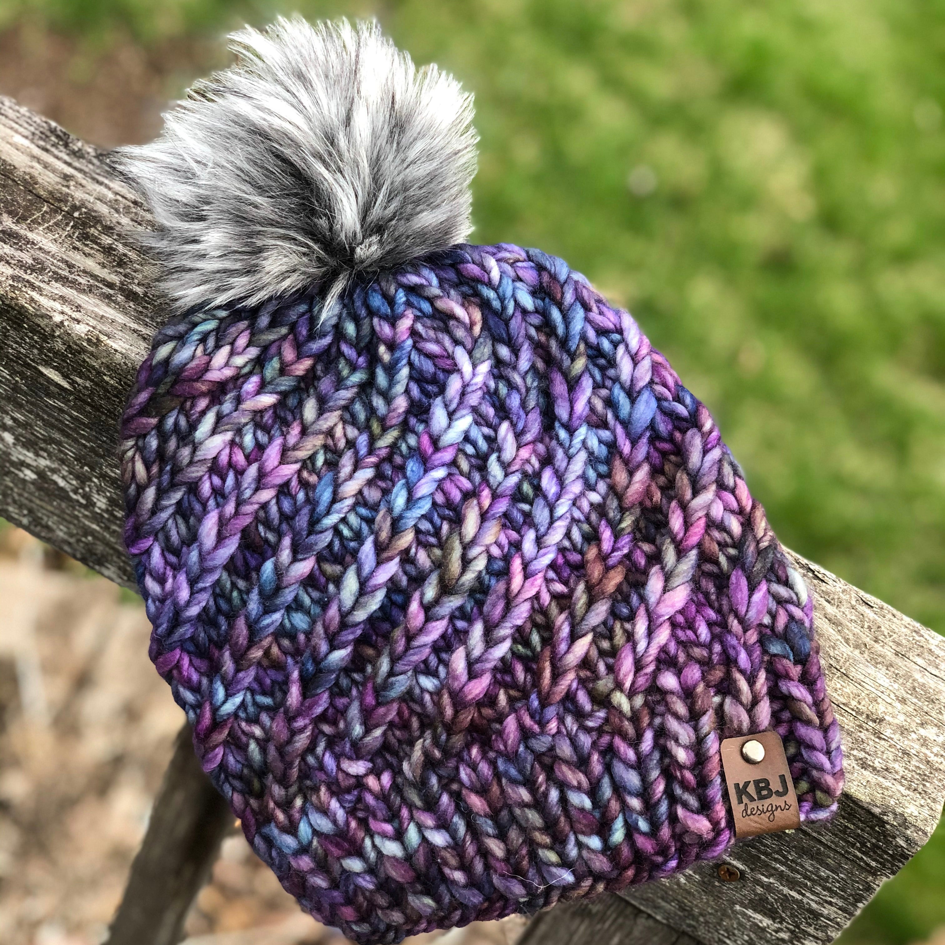 KNIT Pattern for Alpine Swirl Hat | Knit Hat Pattern | Hat