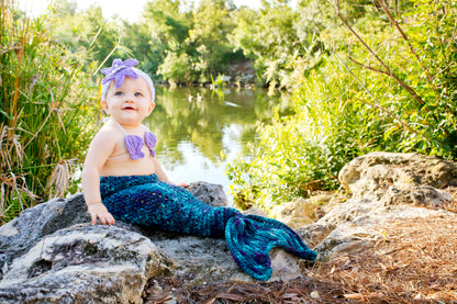 Crochet Pattern for Mermaid Shell Bikini Top | Crochet Bikini Top Pattern | Bikini Top Crocheting Pattern | DIY Written Crochet Instructions