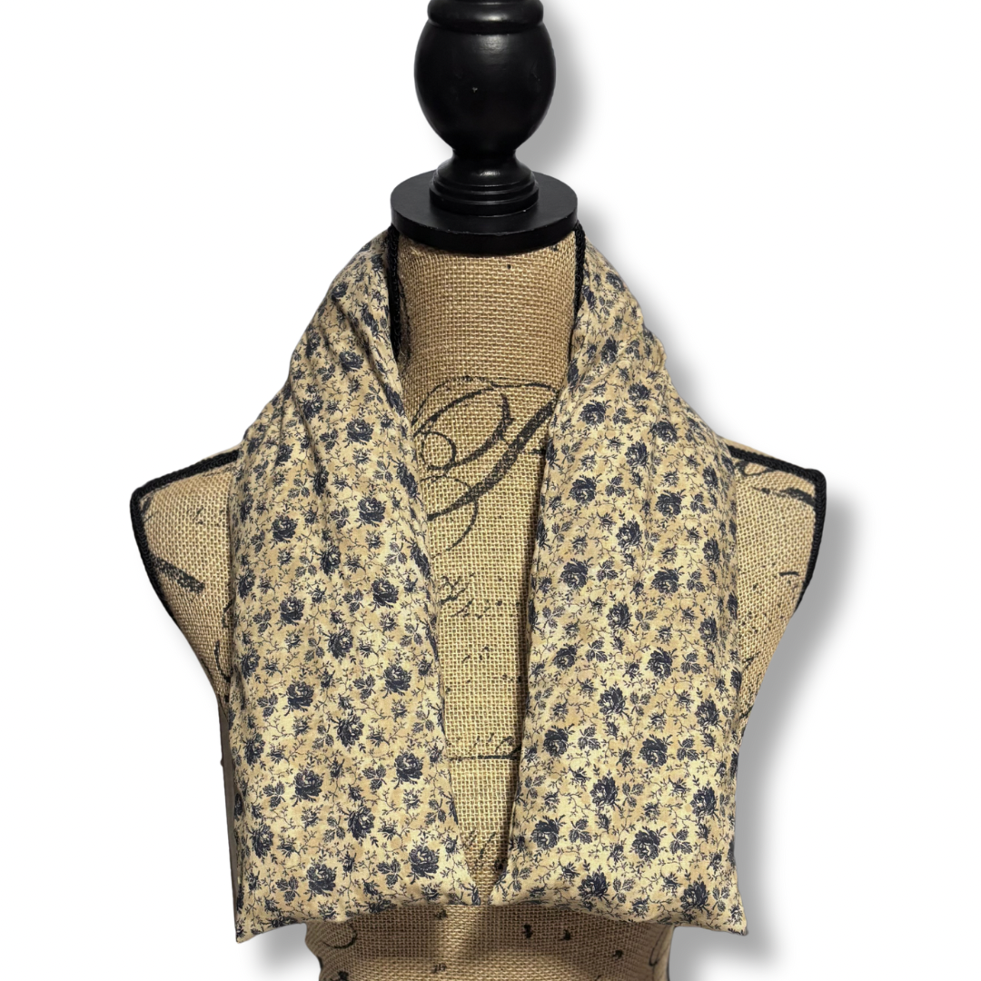 Neck Wrap | Jasmine Rice Filling | Handmade Therapy Pack | Use Hot or Cold | Various Options | Luxury Gift