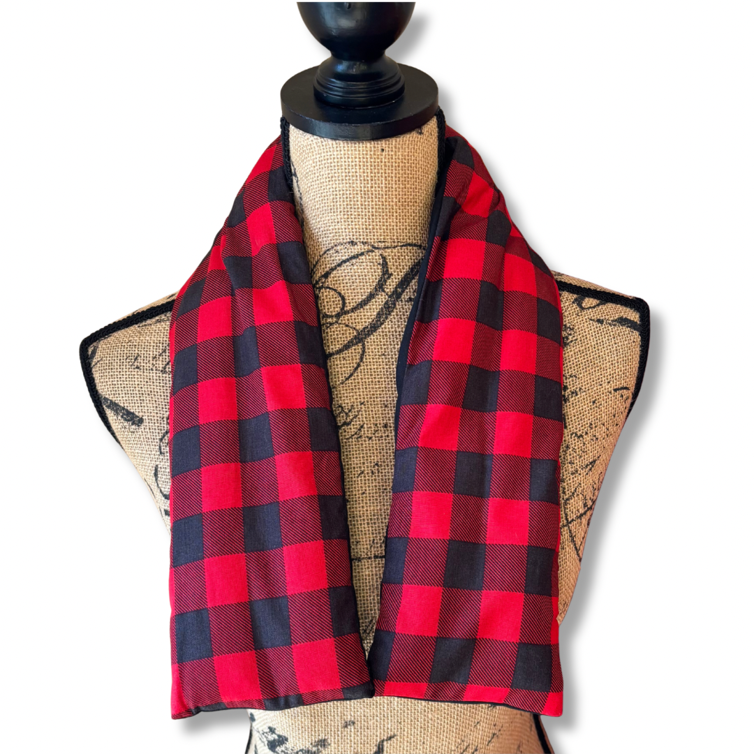 Neck Wrap | Corn Filling | Handmade Therapy Pack | Use Hot or Cold | Various Options | Luxury Gift