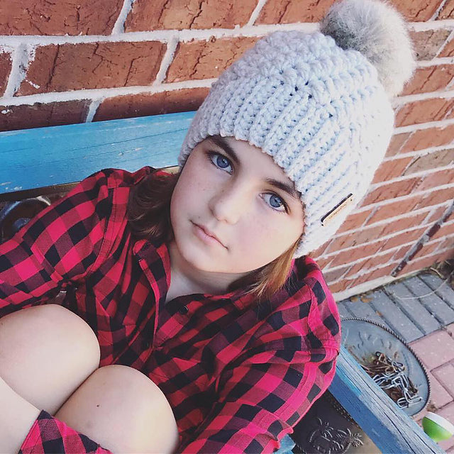 Crochet Pattern for Kaycee Ponytail or Messy Bun Beanie Hat (DIY Tutorial) | Crochet Hat Pattern | Hat Crocheting Pattern | DIY Written Crochet Instructions