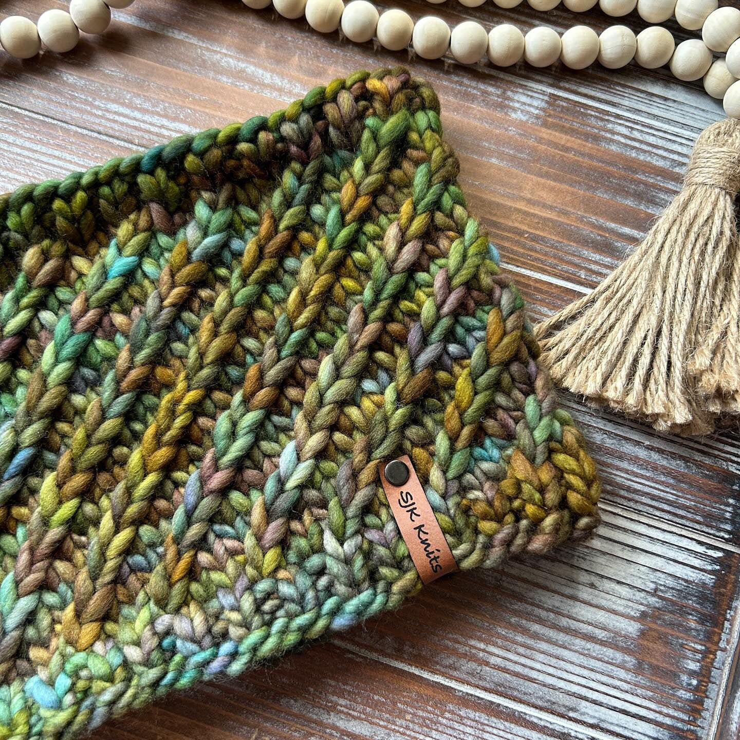 KNIT Pattern for Convolution Cowl | Knit Cowl Pattern | Cowl Knitting Pattern | DIY Written Knit Instructions