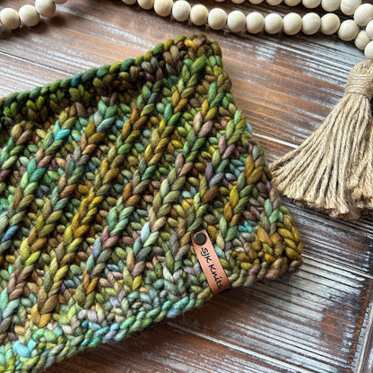 KNIT Pattern for Convolution Cowl | Knit Cowl Pattern | Cowl Knitting Pattern | DIY Written Knit Instructions