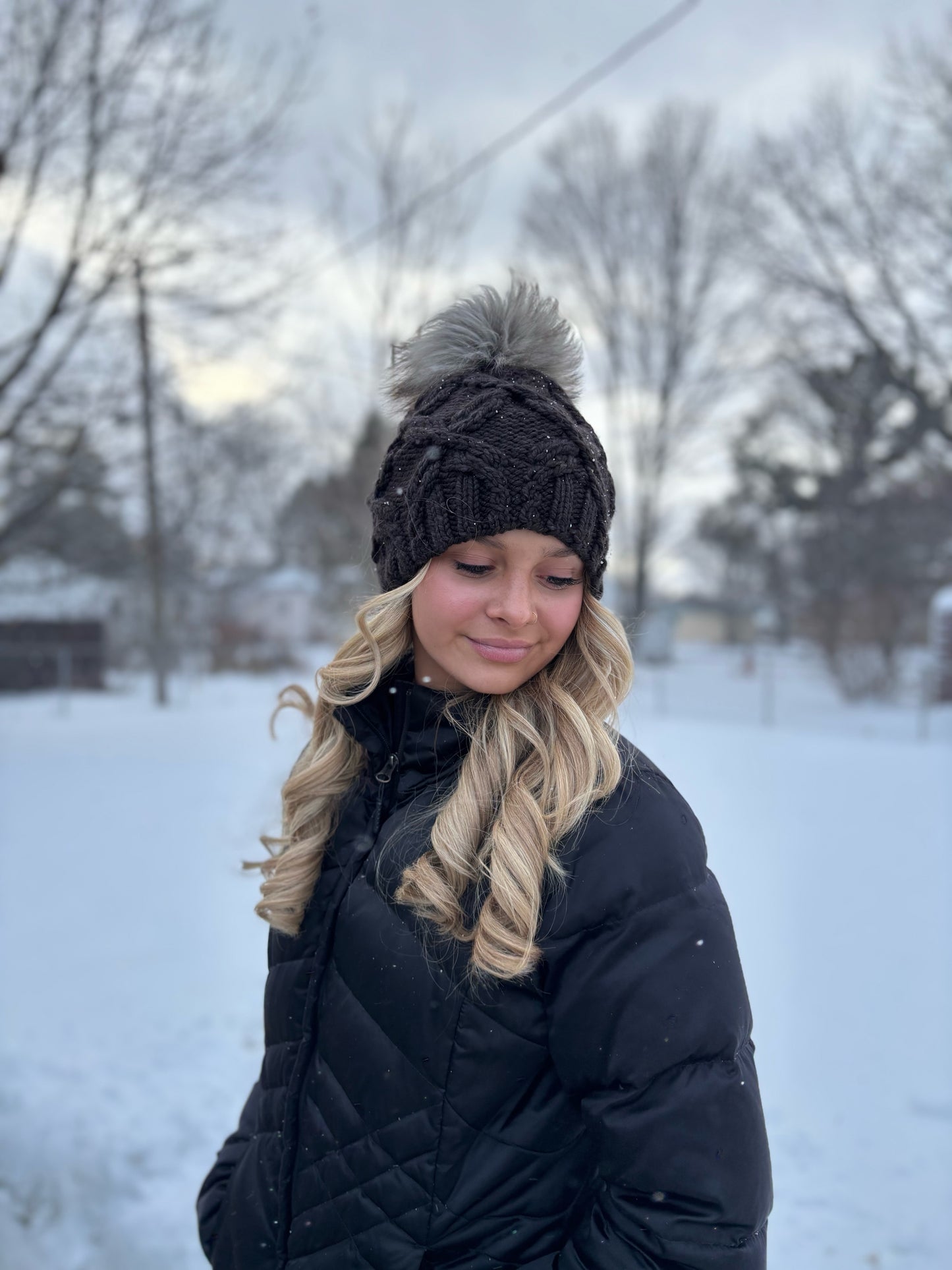 KNIT Pattern for Double Cross Beanie or Slouch | Knit Hat Pattern | Hat Knitting Pattern | DIY Written Knit Instructions